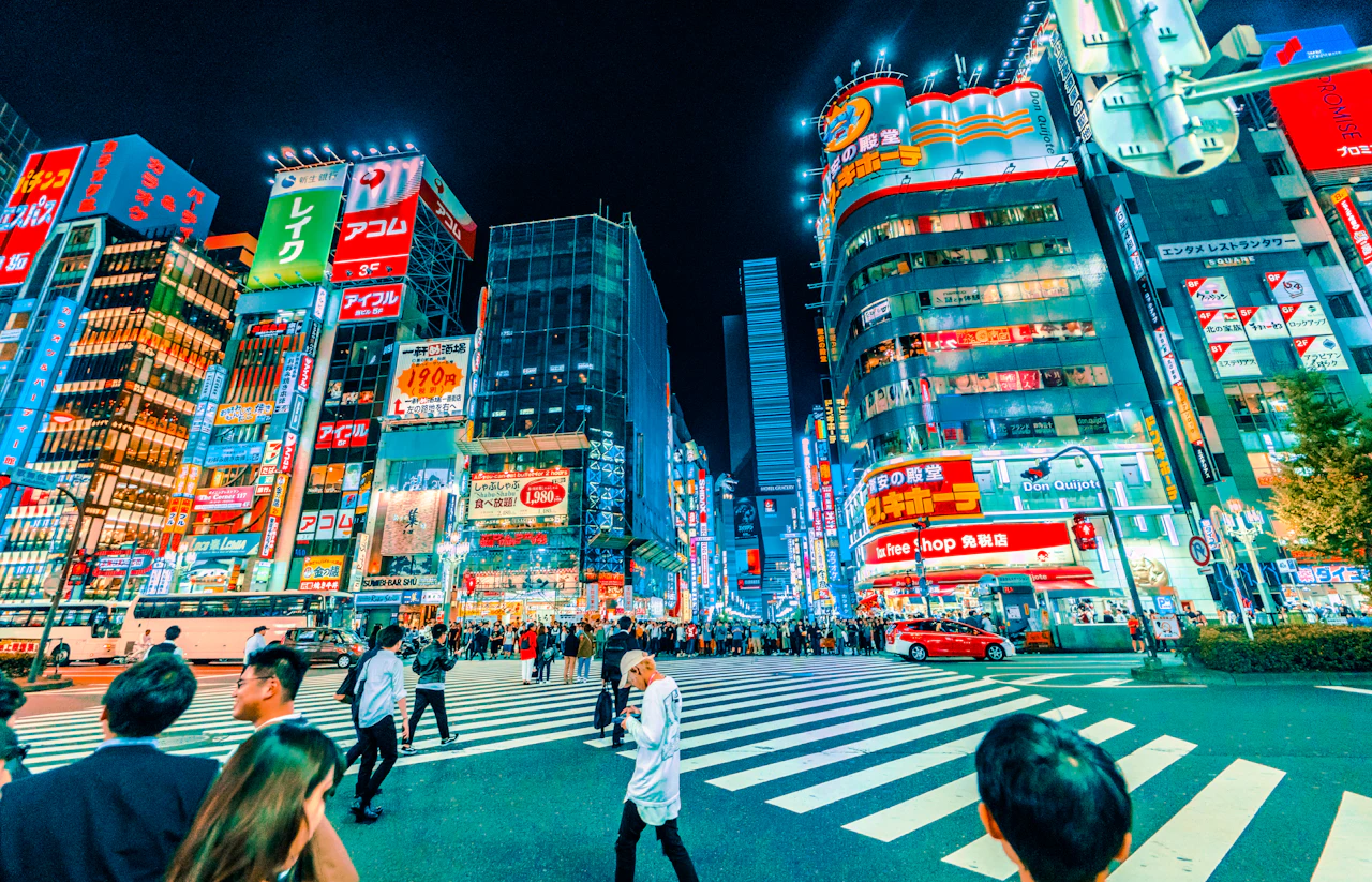 Gissa platser i Japan