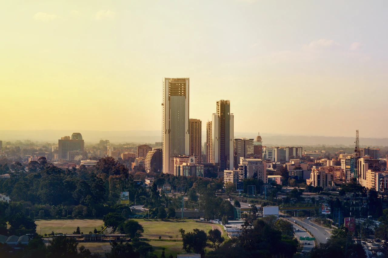 Gissa platser i Kenya