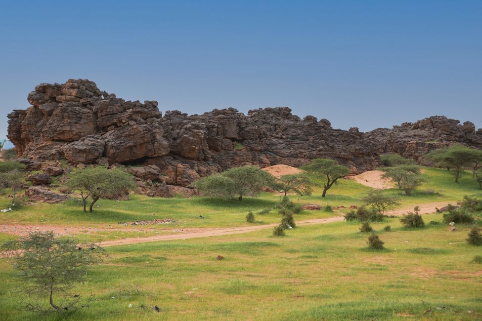 Gissa platser i Mauritania