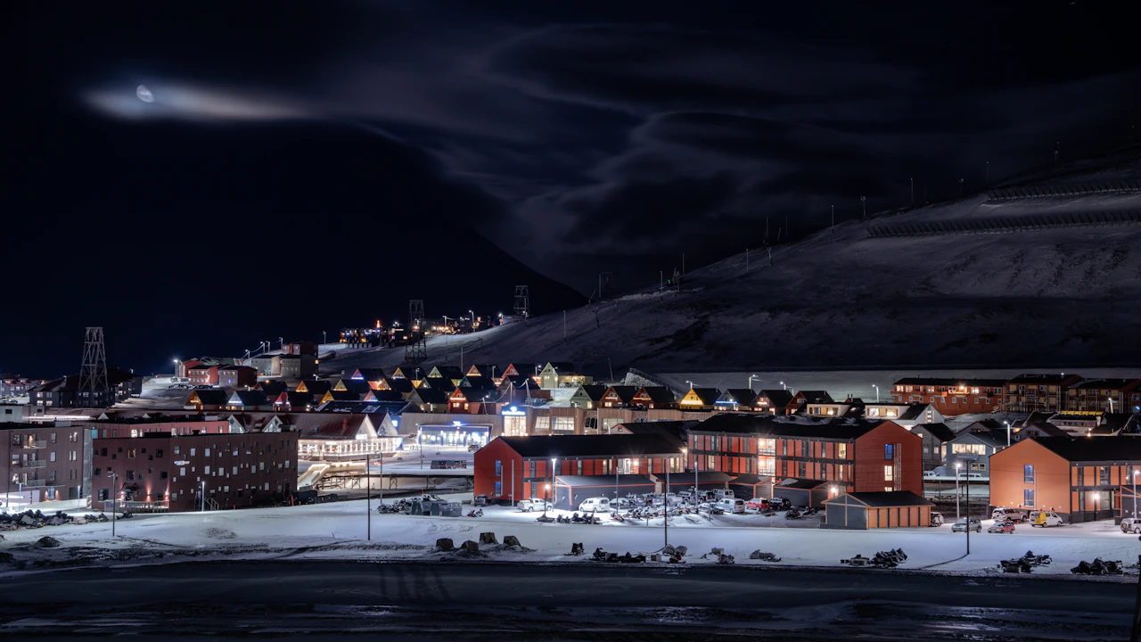 Errate Orte in Svalbard und Jan Mayen