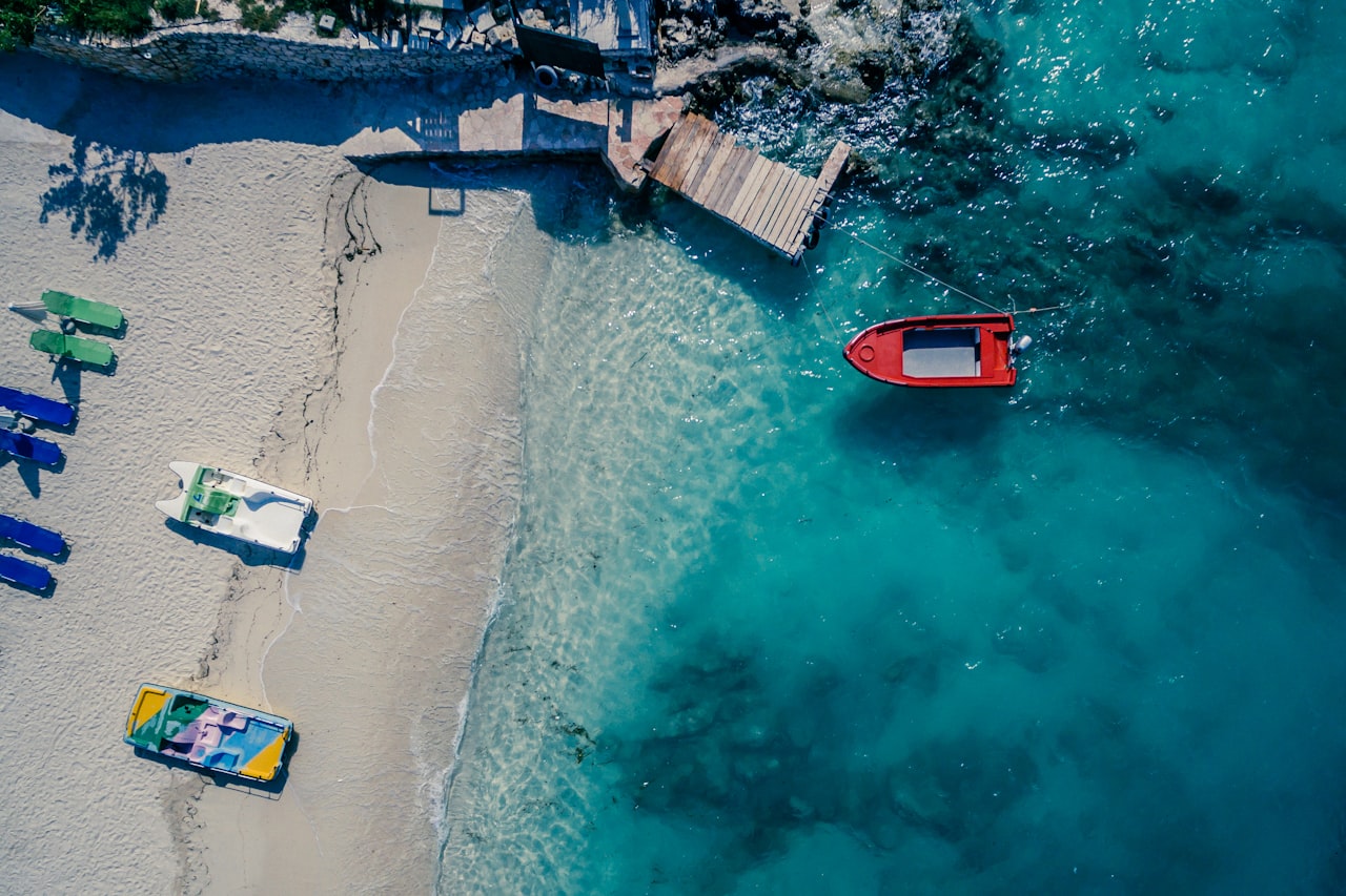 Foto från dagens utmaning i Ksamil, Albania