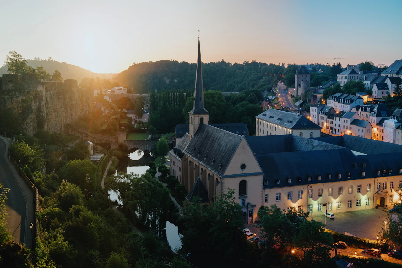 Raad plekken in Luxemburg