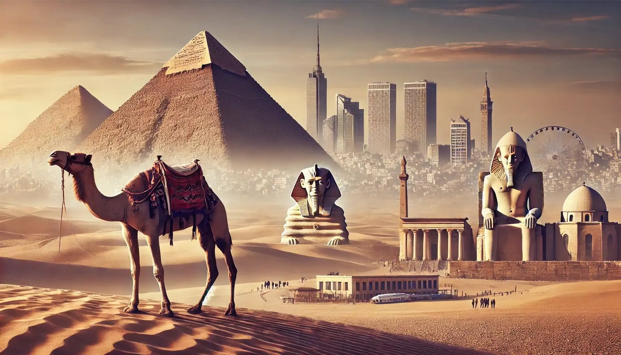 Devinez des lieux en Égypte
