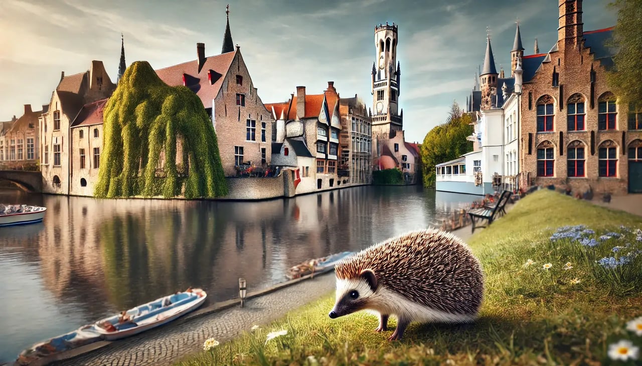 Foto do desafio diário de Brugge, Bélgica