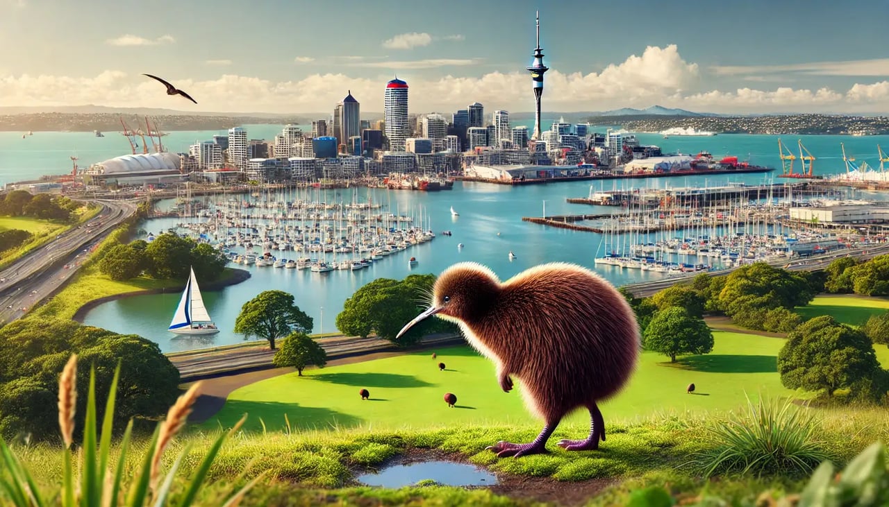 Gissa platser i New Zealand
