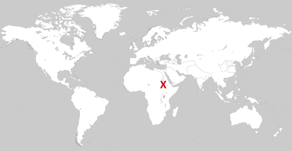 Errate Orte in Sudan