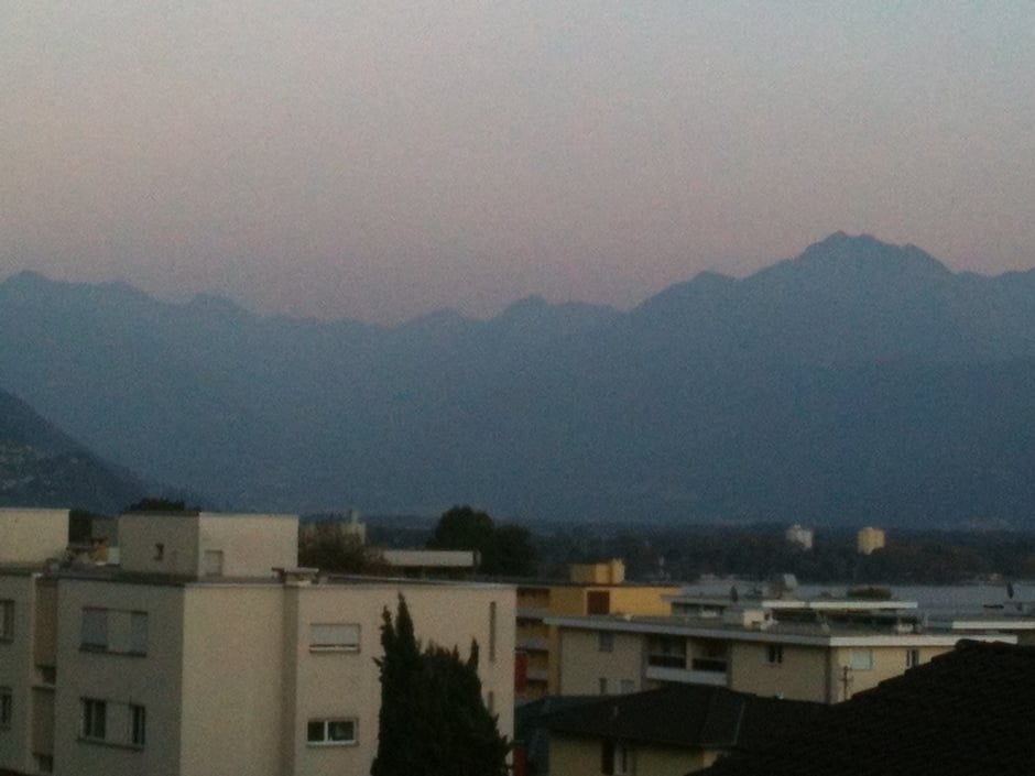 Foto från dagens utmaning i Locarno, Switzerland