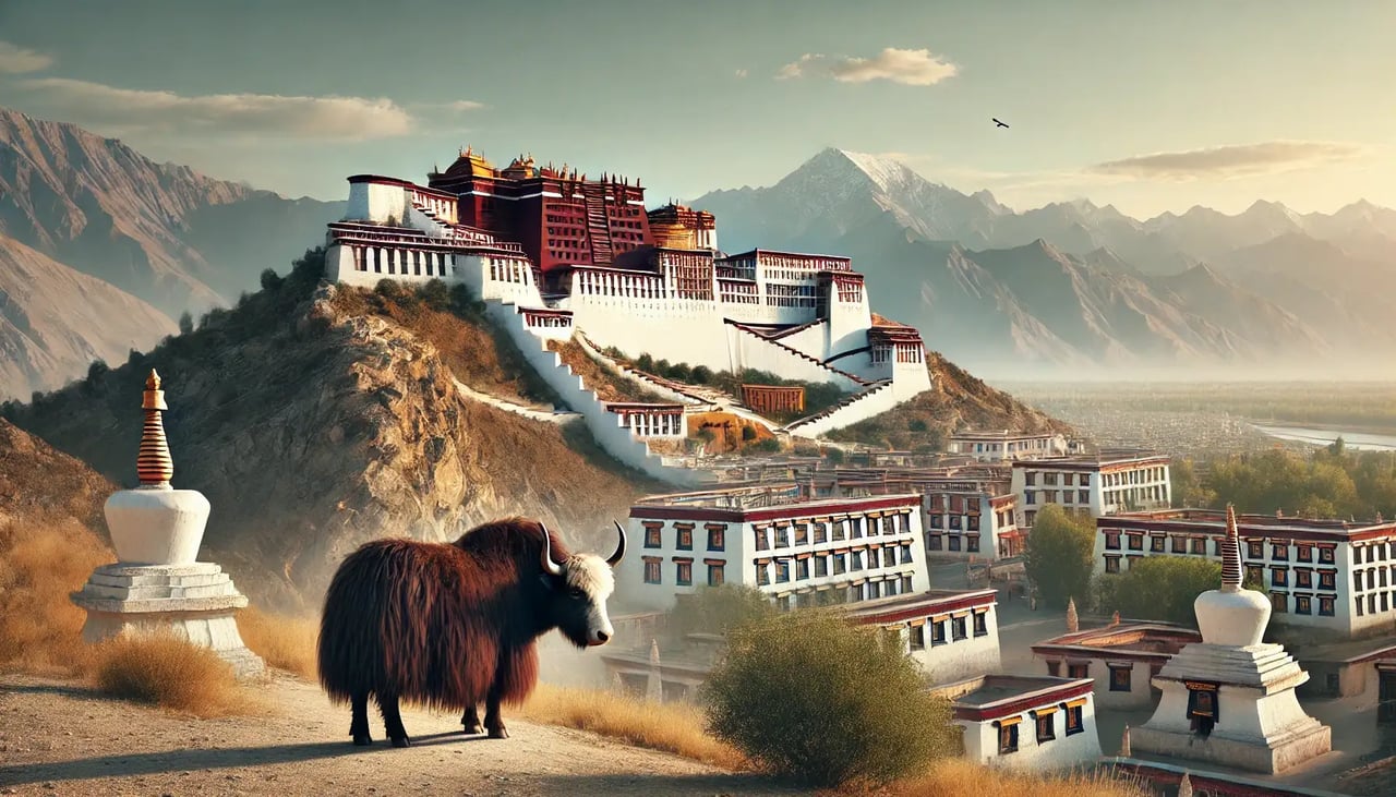 Zdjęcie z codziennego wyzwania z Lhasa, China